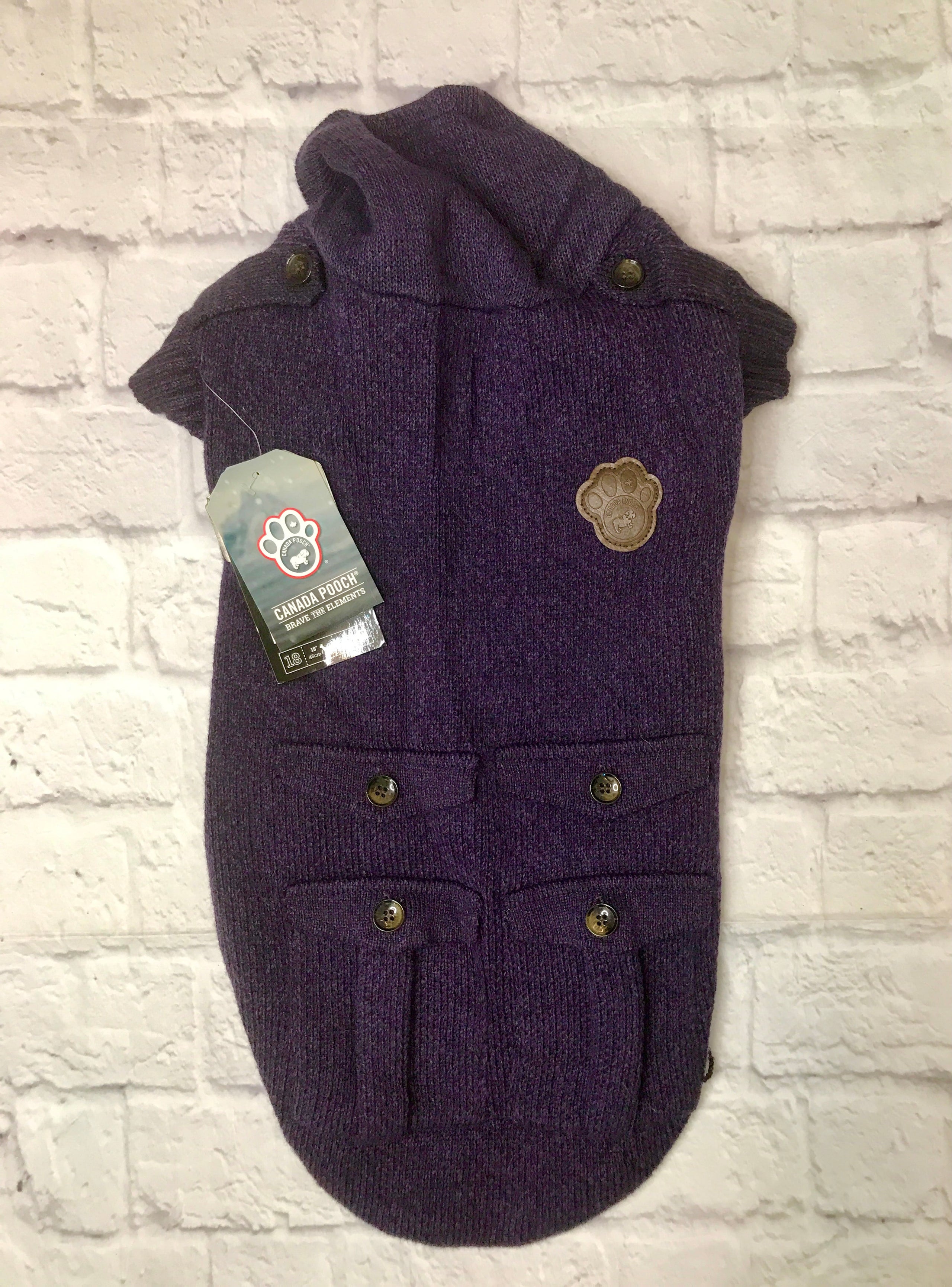 Plum Cargo Cardigan CANADA POOCH